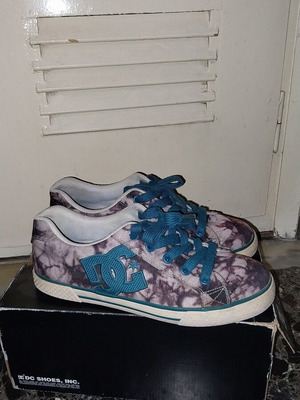 DC Chelsea SE sneakers wild dove/ocean, size 39