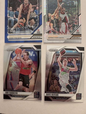 Baskonia Panini Donrus 2024/25 and Panini Prizm 2024/25 cards like new
