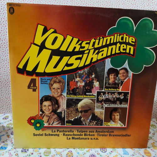 Volkstümliche Musikanten vinyl record used, 4-disc set