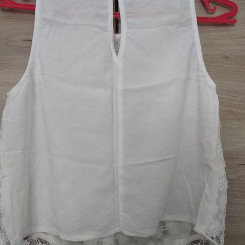Crop top white H&M like new, size S 36 8