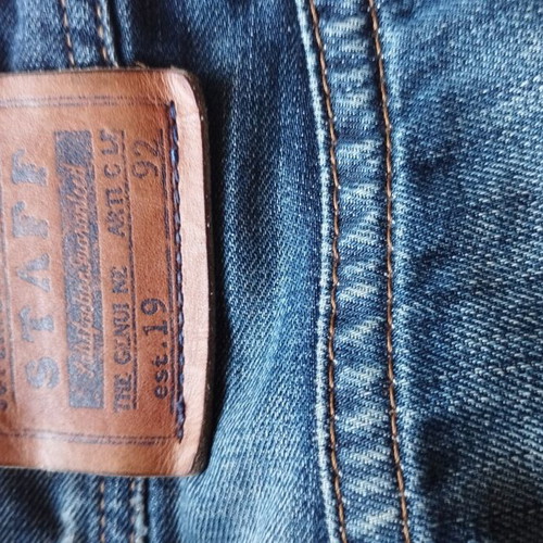 Staff Jeans W31L28 model Fact straight fit like new, dark blue