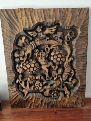 Wooden panel new, handmade