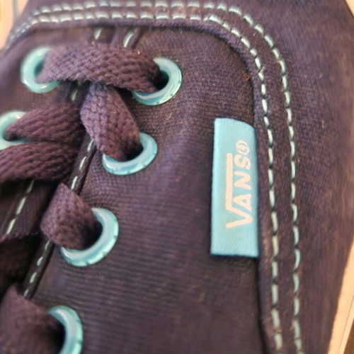 Vans athletic shoes used, size 36, blue