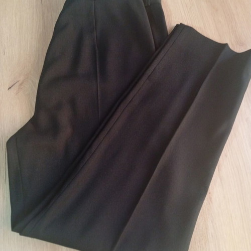 Women's black pants size M like new, waist 72cm