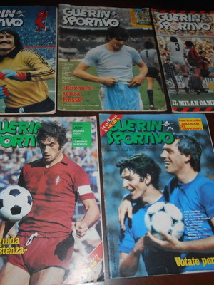 5 Τεύχη Guerin Sportivo μεταχειρισμένα, Νο 3,4,7,15,22