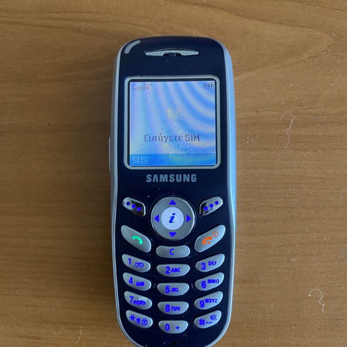 Samsung SGH-X100 vintage mobile phone used, collectible