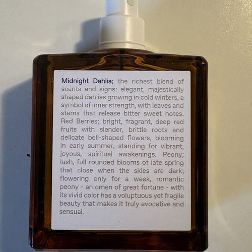 Korres Midnight Dahlia Eau De Toilette women's perfume 50ml new tester