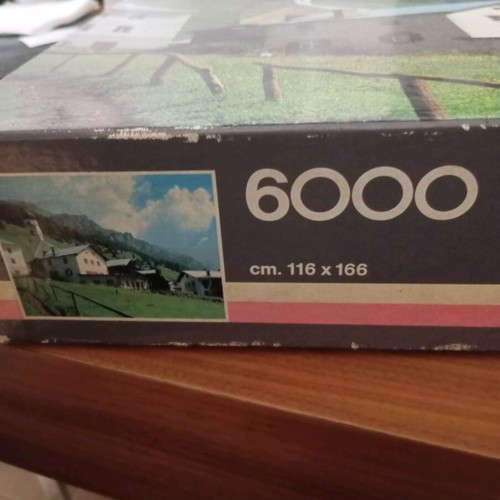 Puzzle 6000 pieces like new, 116x166 cm, made in Italy