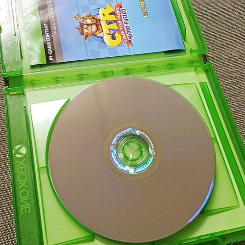 Crash Team Racing Nitro Fueled Xbox One used in excellent condition