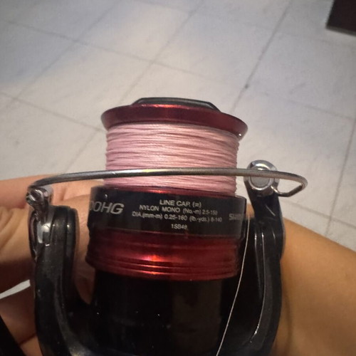 Shimano Sienna 2500 fishing reel with 100m line new