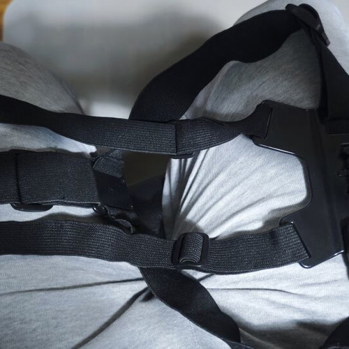 Straps for action cam head and body new