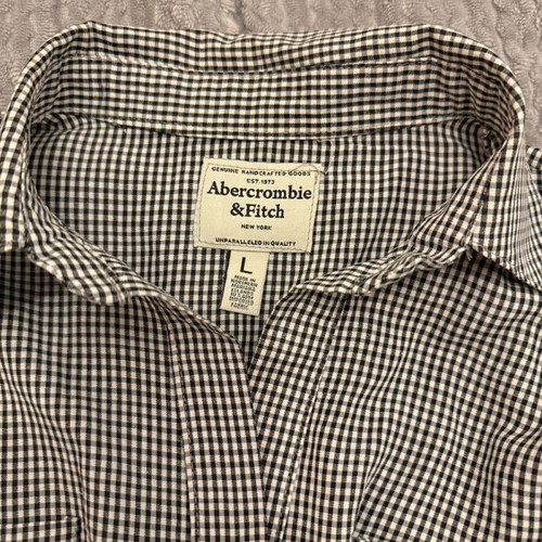 Abercrombie & Fitch Shirt L Checked Like New