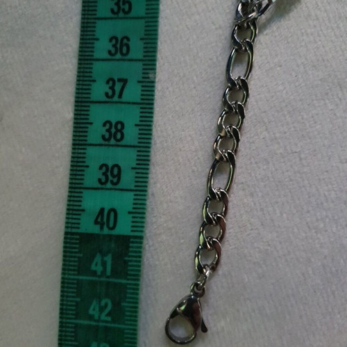 Double Layered Pearl Necklace with Stainless Steel Chain and North Star Pendant like new