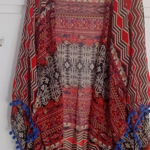 Pink Woman Kimono like new, one size
