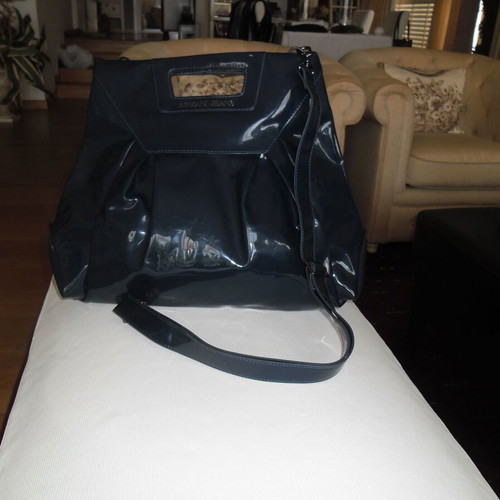 Armani Jeans handbag and shoulder bag new, dark blue