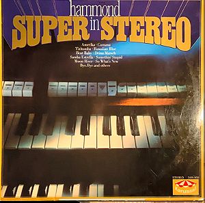 Various - Hammond In Super Stereo (LP). VG+ / VG+