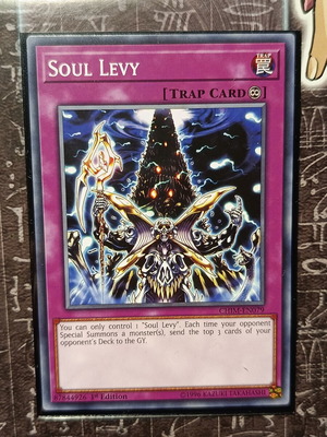 Soul Levy card like new with Ultra Pro protective sleeve