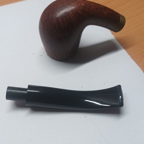 Stanwell Studio 85 smoking pipe used, Bent Billiard, Briar wood