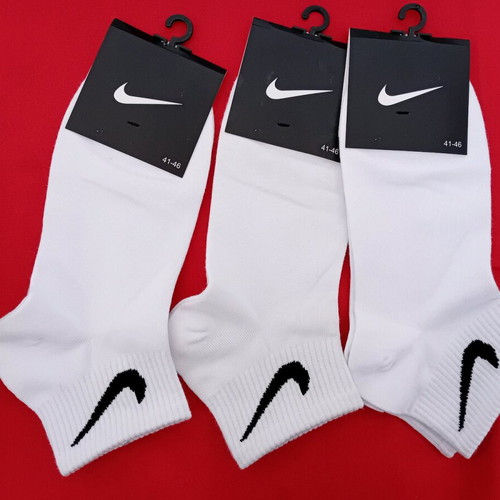 Nike socks new, pack of 3, white