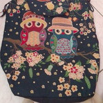 Backpack bag like new, large, black