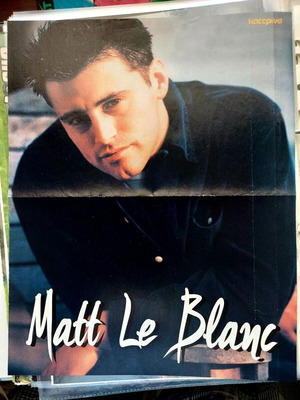 Friends (Matt Le Blanc) & Touche poster like new, size 29x23