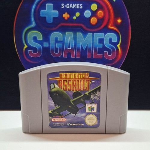 Aerofighters Assault Nintendo 64 game used