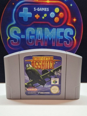 Aerofighters Assault Nintendo 64 game used