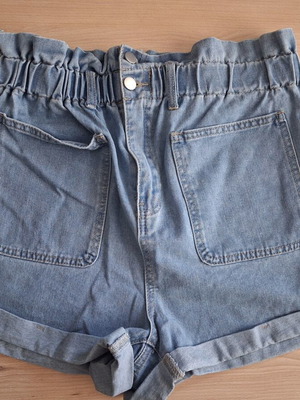 Shein denim shorts, blue, size L (40-42)