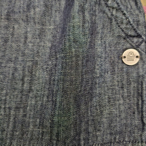 Admiral women's short denim-look shorts size XL like new, dark blue
