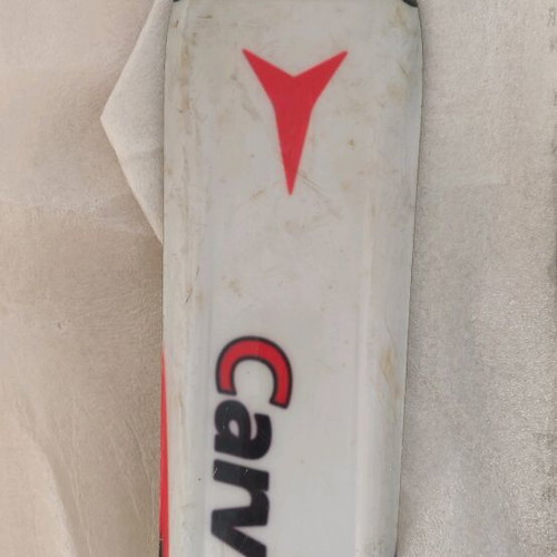 SKI BOOTS + POLE, Atomic Carv. C6 18 Skis. 170Cm. White & Red!!