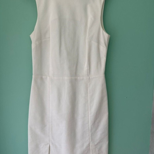 Tommy Hilfiger Sleeveless White Cotton Dress like new, size S/M
