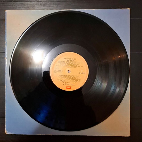The Best Ballads 1960-1990 3xLP used, rock