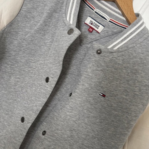 Tommy Hilfiger jacket like new, white and grey, size XS
