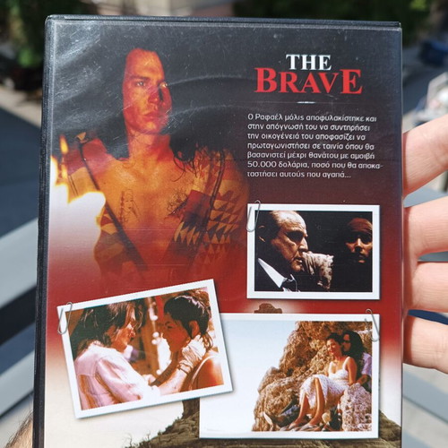 The Brave DVD like new, drama with Johnny Depp and Marlon Brando