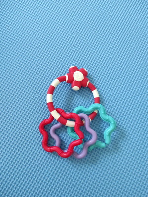 Chicco baby rattle used