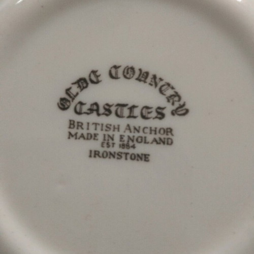 British Anchor bowls set of six like new, Ironstone, Olde Country Castles
