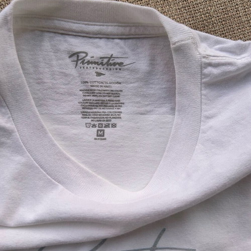 Primitive white T shirt size M like new