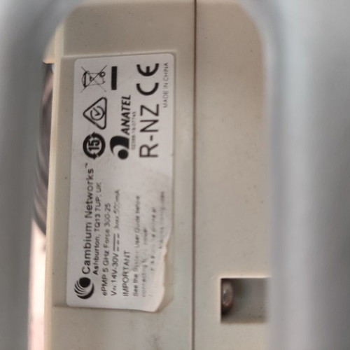 Cambium Networks ePMP Force 300-25 5 GHz high-gain antenna with PoE power supply used