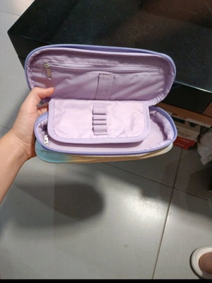 Multicolored pencil case like new