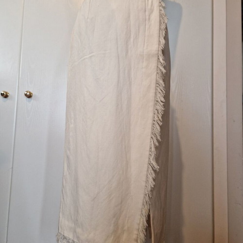 Naturale vintage skirt and vest made of silk and linen like new