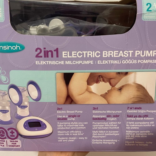 Lansinoh Double Electric Breast Pump used