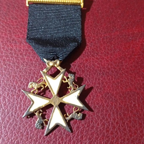 Masonic commemorative medal used, collectible
