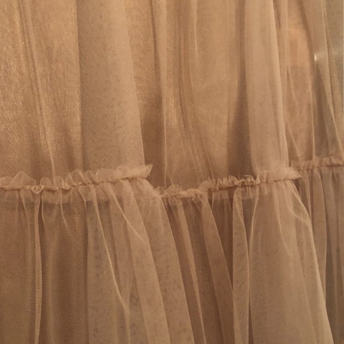 VICOLO tulle skirt new nude with satin lining