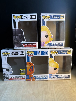 Funko Pop empty boxes like new