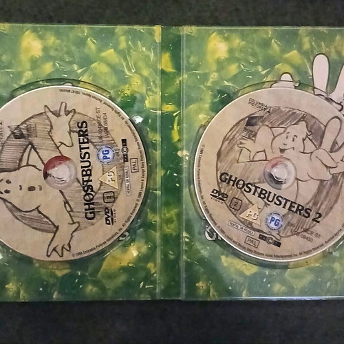 Ghostbusters 1 & 2 DVD gift set with Greek subtitles