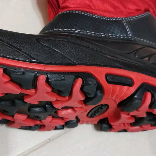 Olang children's boots like new, size 33-34, blue and red