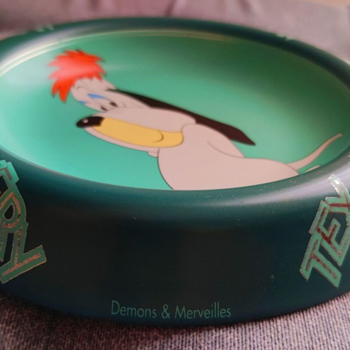 Vintage Tex Avery Droopy Dog ashtray 1993, new