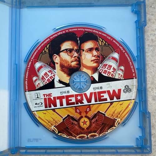 The Interview Blu-Ray like new with Greek subtitles, comedy