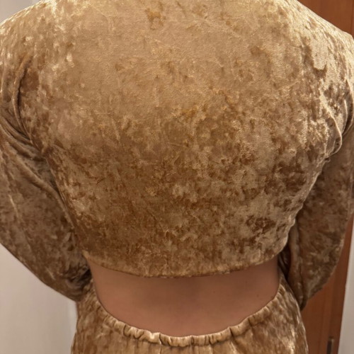 Anthe dress like new, festive, beige