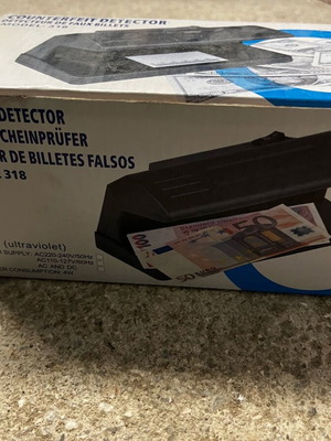 Counterfeit Detector for Banknotes New
